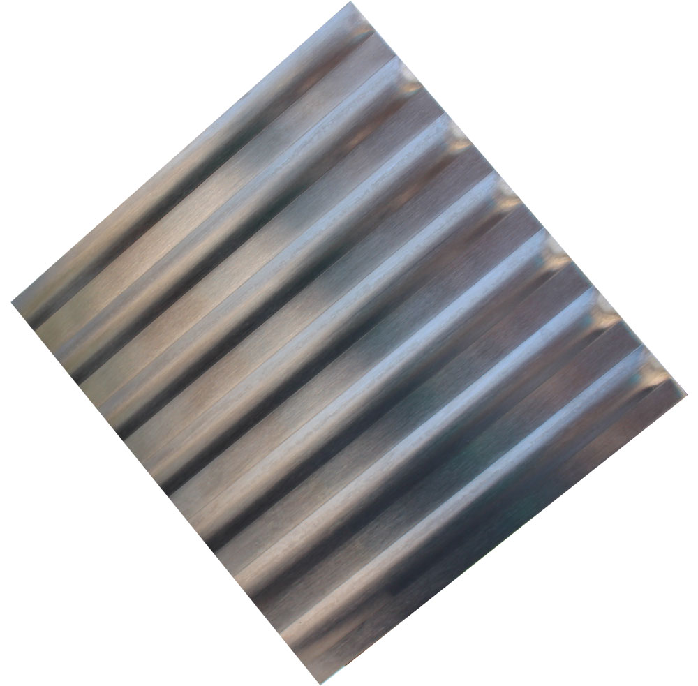 Solid Stainless Steel Textured and Brushed Hinged Bangle Cuff Bracelet (Width = 17mm) Stainless Steel Sheets For Walls-Grand Metal